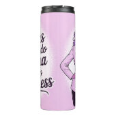 クイーンズはドラマを行わない私たちはビジネスを行う タンブラー (裏面)