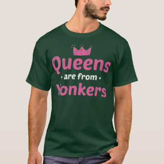 クイーンズアズヨンカーズニューヨークホームタウンNycホーム Tシャツ