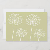 クイーンズアン結婚式招待状 招待状 (裏面)