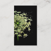 クイーンズアーンのレースフローラ事業 名刺 (裏面)