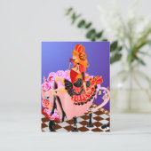 クイーンズインティーカップはがき ポストカード (スタンド正面)