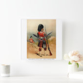 クイーンズカメルーンハイランド スクエア壁時計 (ホーム)