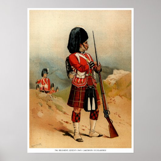 クイーンズカメルーンハイランド ポスター (正面)