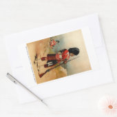 クイーンズカメルーンハイランド 長方形シール (封筒)