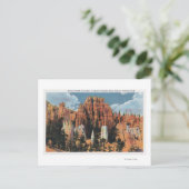 クイーンズガーデンビューオブザキャッスル ポストカード (スタンド正面)