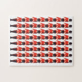 クイーンズガード兵士のパターン ジグソーパズル (横)