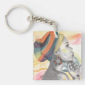 クイーンズキーチェーン キーホルダー (正面)