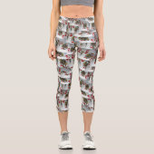 「クイーンズギャンビット：ポケットクイーンズの散在ペア」 カプリレギンス (正面)