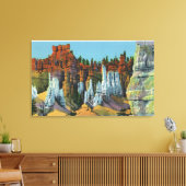 クイーンズコートの表示 キャンバスプリント (インサイチュ (リビング))