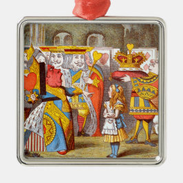 クイーンズコートヤードのアリス2 メタルオーナメント