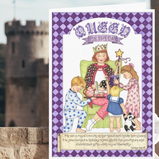 クイーンズザデイクリスチャン誕生日カード カード