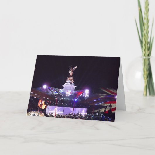 クイーンズジュビリーコンサート(ロンドン) カード (正面)