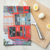 クイーンズジュビリーロンドンのキッチンタオル キッチンタオル (四つ折り)