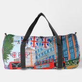 クイーンズジュビリーロンドンジムバッグ ダッフルバッグ (裏面)