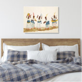 クイーンズスイート キャンバスプリント (インサイチュ (寝室))