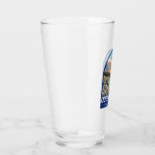 クイーンズタウンニュージーランドトラベルアートヴィンテージ タンブラーグラス (右)