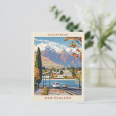 クイーンズタウンニュージーランドヴィンエレガントテージ旅行 ポストカード (スタンド正面)