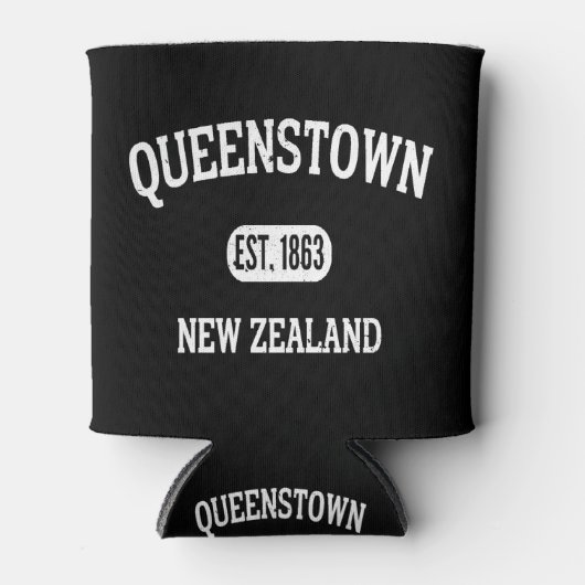 クイーンズタウンニュージーランドヴィンテージ 缶クーラー (正面)