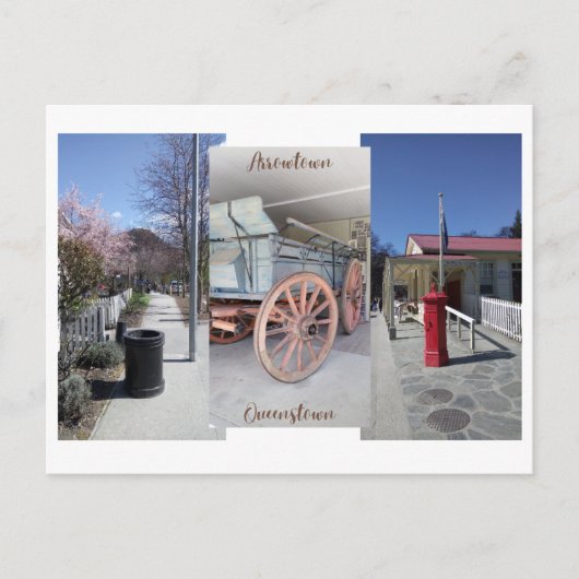 クイーンズタウン・アロータウン ポストカード (正面)