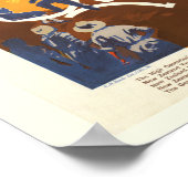 クイーンズタウン、ニュージーランドヴィンテージ旅行 ポスター (角)