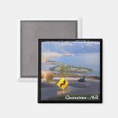 クイーンズタウン、ニュージーランド – ルージュ2 (冷蔵庫用マグネット) マグネット (正面/裏面)