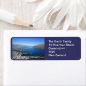 クイーンズタウンNZ、カスタマイズ可能な住所 シール (インサイチュ)