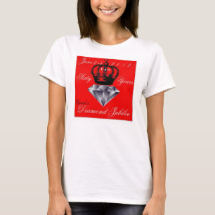 クイーンズダイヤモンドジュビリー2012Tシャツ Tシャツ