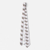 クイーンズディメンショナルトランプのポーカーロゴユニセックス、シルキータイ ネクタイ (裏面)