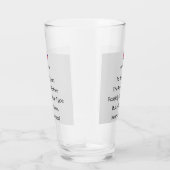 クイーンズトースト王室のノベルティおもしろい飲料ガラス タンブラーグラス (右)