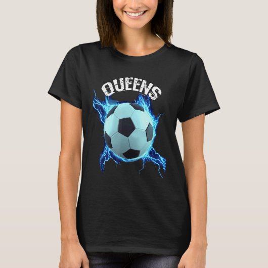 クイーンズニューヨークサッカー Tシャツ (正面)