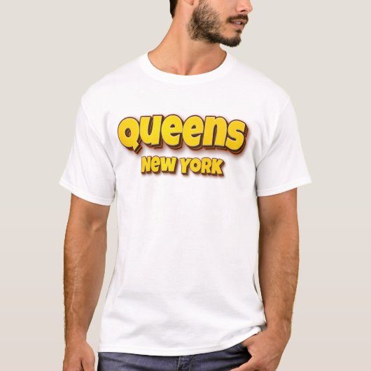 クイーンズニューヨーク Tシャツ (正面)