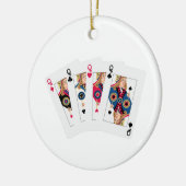 クイーンズハンド セラミックオーナメント (左)