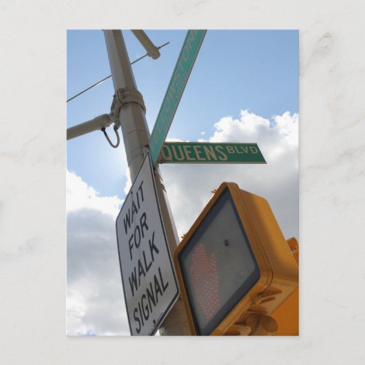 クイーンズブルバード ポストカード (正面)