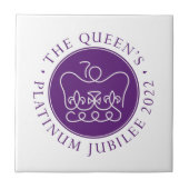 クイーンズプラチナジュビリーセラミックタイル タイル (正面)