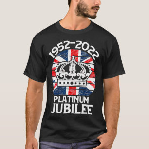 クイーンズプラチナジュビリー2022英国プラチナジュビ Tシャツ