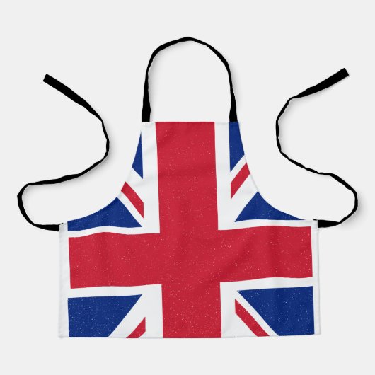 クイーンズプラチナジュビリー2022 70thユニオンジャックApr エプロン (正面)