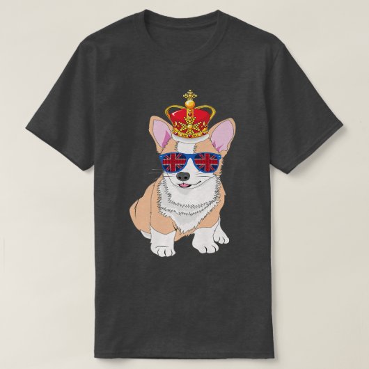 クイーンズプラチナジュビリー70年記念イギリス Tシャツ (デザイン正面)