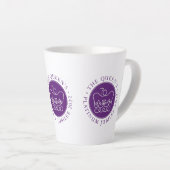 クイーンズプラチナジュビリー カフェラテマグ (右アングル)