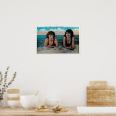 クイーンズペアビーチ海パーク ポスター (キッチン)