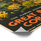 クイーンズランドヴィンテージ旅行 ポスター (角)