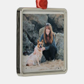 クイーンズランド赤いHeeler -ルーシー メタルオーナメント (右)