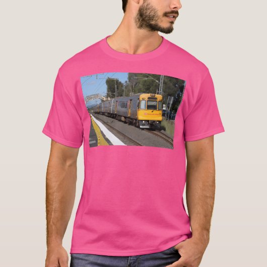 クイーンズランド離れレイルEmu39ローズウッド Tシャツ (正面)