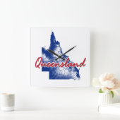 クイーンズランド スクエア壁時計 (ホーム)