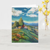 クイーンズランド・マレニー カード (黄色い花)