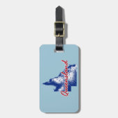 クイーンズランド ラゲッジタグ (正面縦)