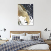 クイーンズラ北部から張り出された砂塵の壁 キャンバスプリント (インサイチュ (寝室))