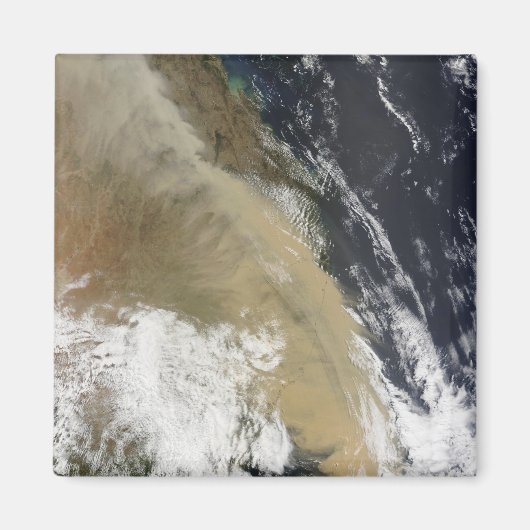 クイーンズラ北部から張り出された砂塵の壁 マグネット (正面)