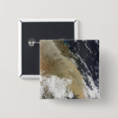 クイーンズラ北部から張り出された砂塵の壁 缶バッジ (正面&裏面)