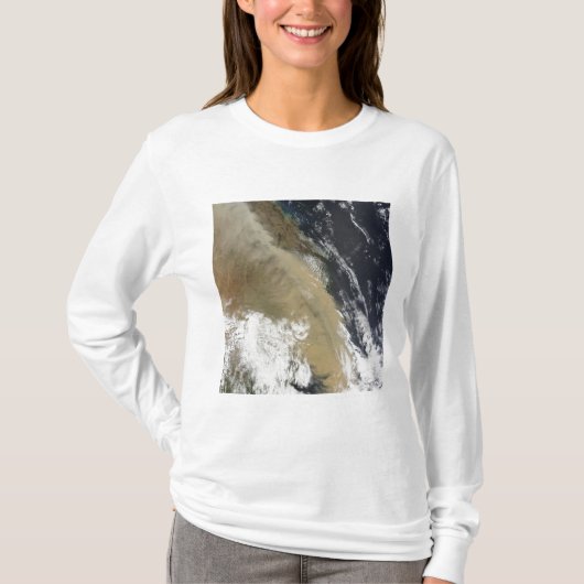 クイーンズラ北部から張り出された砂塵の壁 Tシャツ (正面)