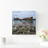 クイーンズリフ夢の時計 スクエア壁時計 (ホーム)